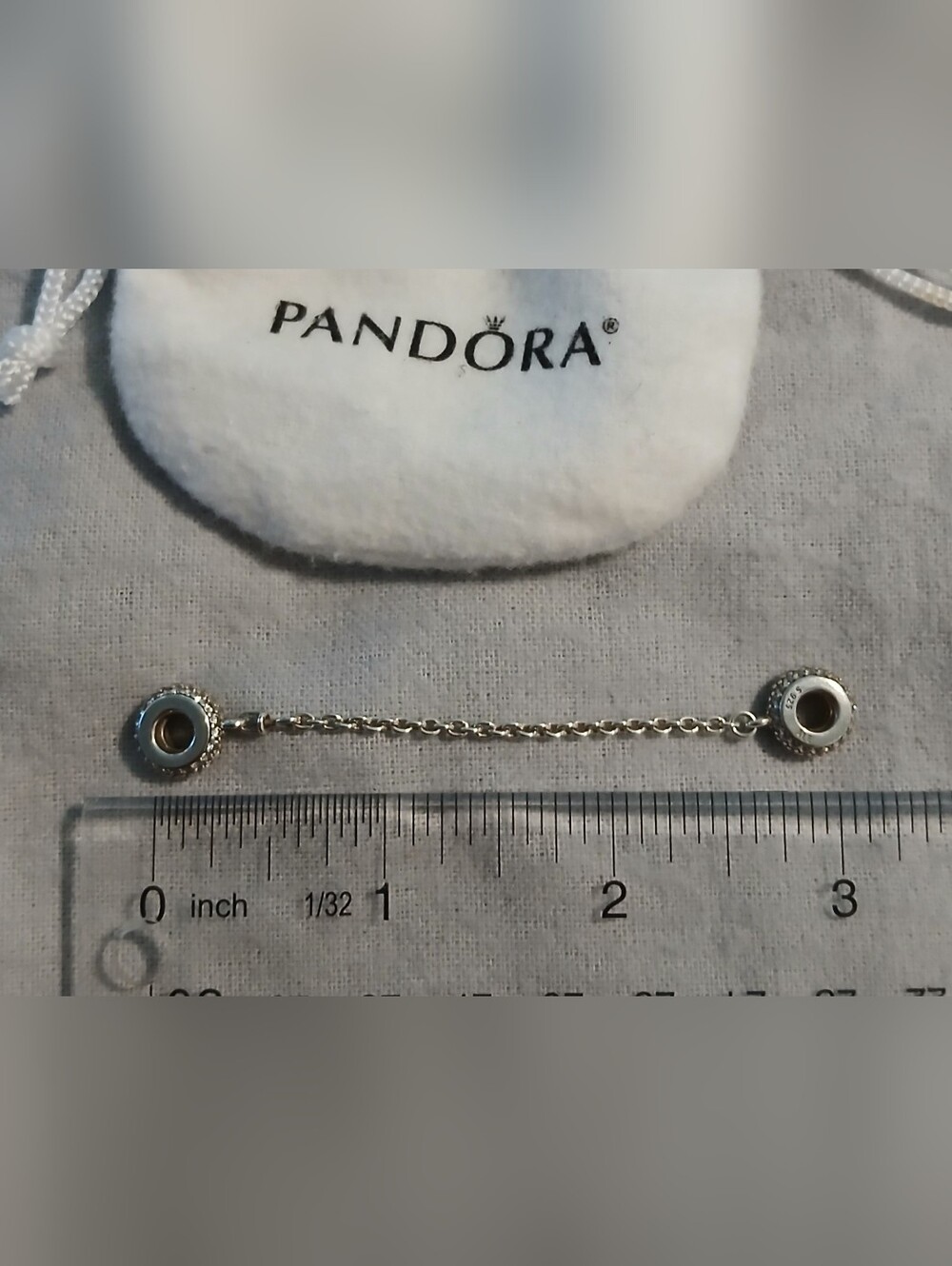 Pandora Silver Safety Safety Chain